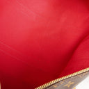 Louis Vuitton Keepall 50 Bandouliere Monogram Canvas Travel Bag With Personalised Hot Stamp