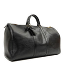 Louis Vuitton Keepall 50 Black EPI Leather Travel Bag, 1993