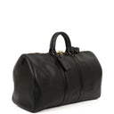 Louis Vuitton Keepall 50 Black EPI Leather Travel Bag