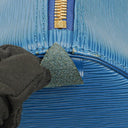 Louis Vuitton Keepall 50 Blue EPI Leather Travel Bag
