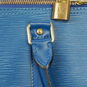 Louis Vuitton Keepall 50 Blue EPI Leather Travel Bag