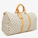 Louis Vuitton Keepall 50 Damier Azur Travel Bag