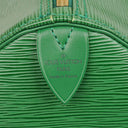 Louis Vuitton Keepall 50 Green EPI Leather Travel Bag