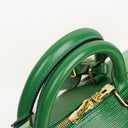 Louis Vuitton Keepall 50 Green EPI Leather Travel Bag