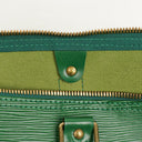 Louis Vuitton Keepall 50 Green EPI Leather Travel Bag
