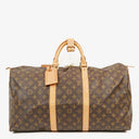 Louis Vuitton Keepall 50 Monogram Canvas Travel Bag