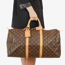 Louis Vuitton Keepall 50 Monogram Canvas Travel Bag