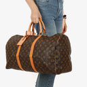 Louis Vuitton Keepall 50 Monogram Canvas Travel Bag