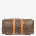 Louis Vuitton Keepall 55 Bandoulière Monogram Canvas Travel Bag