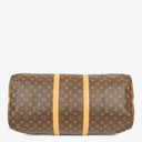 Louis Vuitton Keepall 55 Bandoulière Monogram Canvas Travel Bag