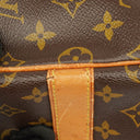 Louis Vuitton Keepall 55 Bandoulière Monogram Canvas Travel Bag