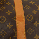 Louis Vuitton Keepall 55 Bandoulière Monogram Canvas Travel Bag