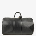 Louis Vuitton Keepall 55 Black EPI Leather Travel Bag