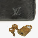 Louis Vuitton Keepall 55 Black EPI Leather Travel Bag