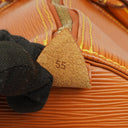 Louis Vuitton Keepall 55 Cognac EPI Leather Travel Bag