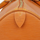 Louis Vuitton Keepall 55 Cognac EPI Leather Travel Bag