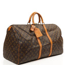 Louis Vuitton Keepall 55 Monogram Canvas Travel Bag