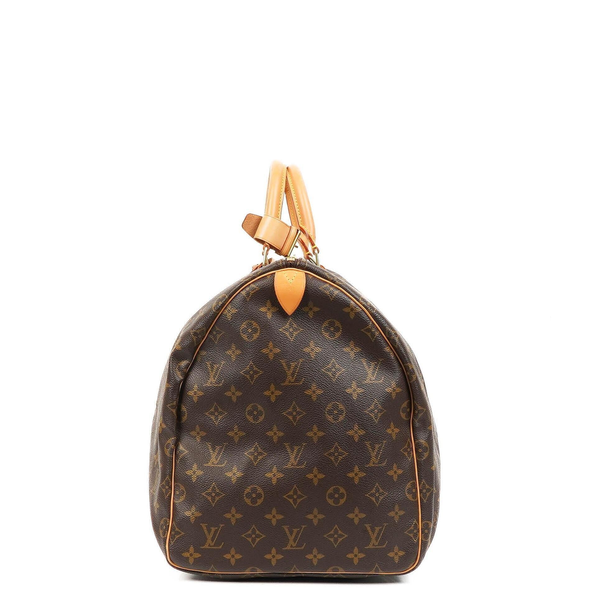 Louis Vuitton Keepall 55 Monogram Canvas Travel Bag