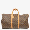 Louis Vuitton Keepall 55 Monogram Canvas Travel Bag