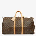 Louis Vuitton Keepall 55 Monogram Canvas Travel Bag