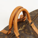 Louis Vuitton Keepall 60 Bandoulière Monogram Canvas Travel Bag