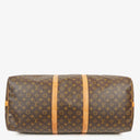 Louis Vuitton Keepall 60 Bandoulière Monogram Canvas Travel Bag