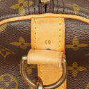 Louis Vuitton Keepall 60 Bandoulière Monogram Canvas Travel Bag