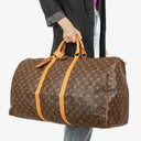 Louis Vuitton Keepall 60 Monogram Canvas Travel Bag