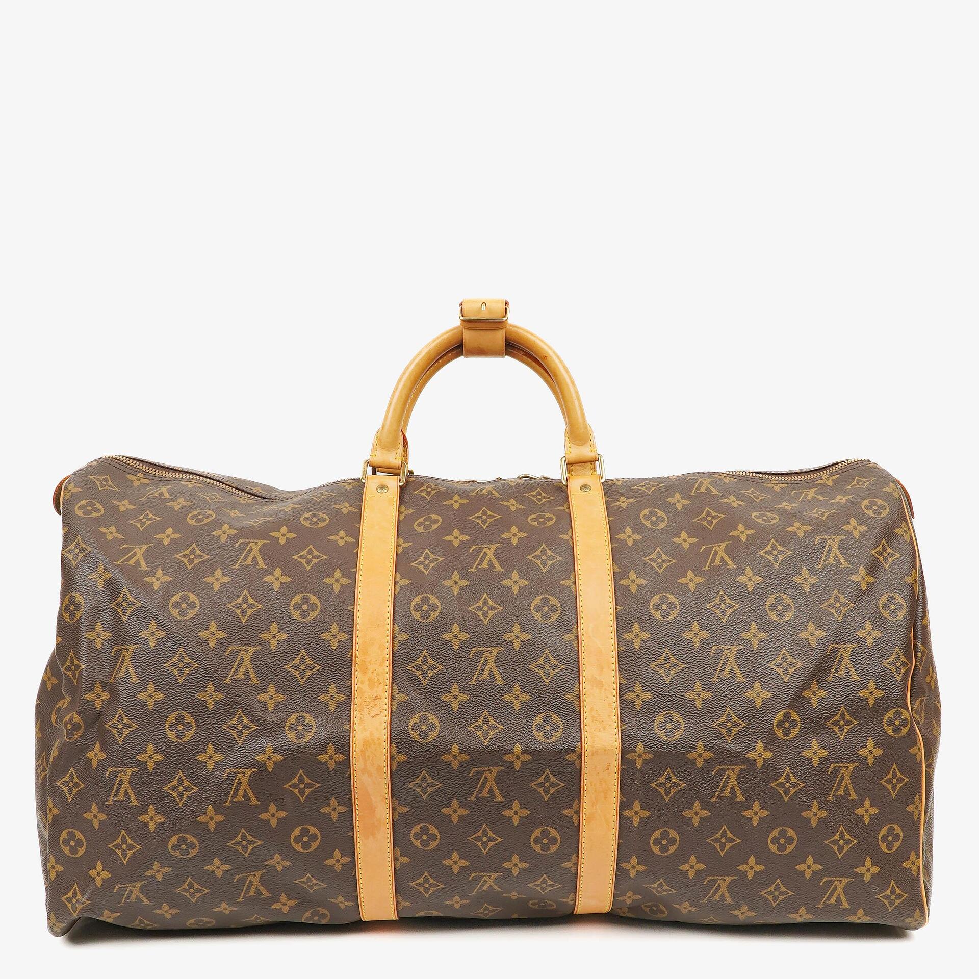 Louis Vuitton Keepall 60 Monogram Canvas Travel Bag