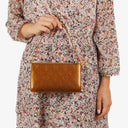 Louis Vuitton Lexington Bronze Monogram Vernis Clutch Handbag