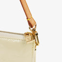 Louis Vuitton Lexington Perle Monogram Vernis Clutch Handbag