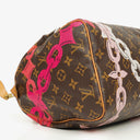 Louis Vuitton Limited Edition Chain Flower Speedy 30 Monogram Canvas Handbag