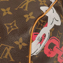Louis Vuitton Limited Edition Chain Flower Speedy 30 Monogram Canvas Handbag