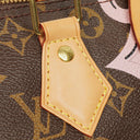 Louis Vuitton Limited Edition Chain Flower Speedy 30 Monogram Canvas Handbag