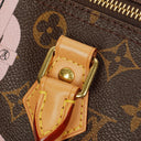 Louis Vuitton Limited Edition Chain Flower Speedy 30 Monogram Canvas Handbag