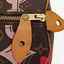 Louis Vuitton Limited Edition Chain Flower Speedy 30 Monogram Canvas Handbag