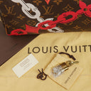 Louis Vuitton Limited Edition Chain Flower Speedy 30 Monogram Canvas Handbag