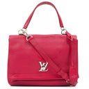 Louis Vuitton Lockme II Dahlia Calfskin Leather Bag