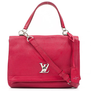 Bolso Louis Vuitton Lockme II Dahlia en piel de becerro