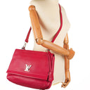 Louis Vuitton Lockme II Dahlia Calfskin Leather Bag