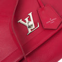 Louis Vuitton Lockme II Dahlia Calfskin Leather Bag