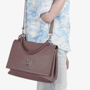 Louis Vuitton Lockme II Taupe Glace Calfskin Bag