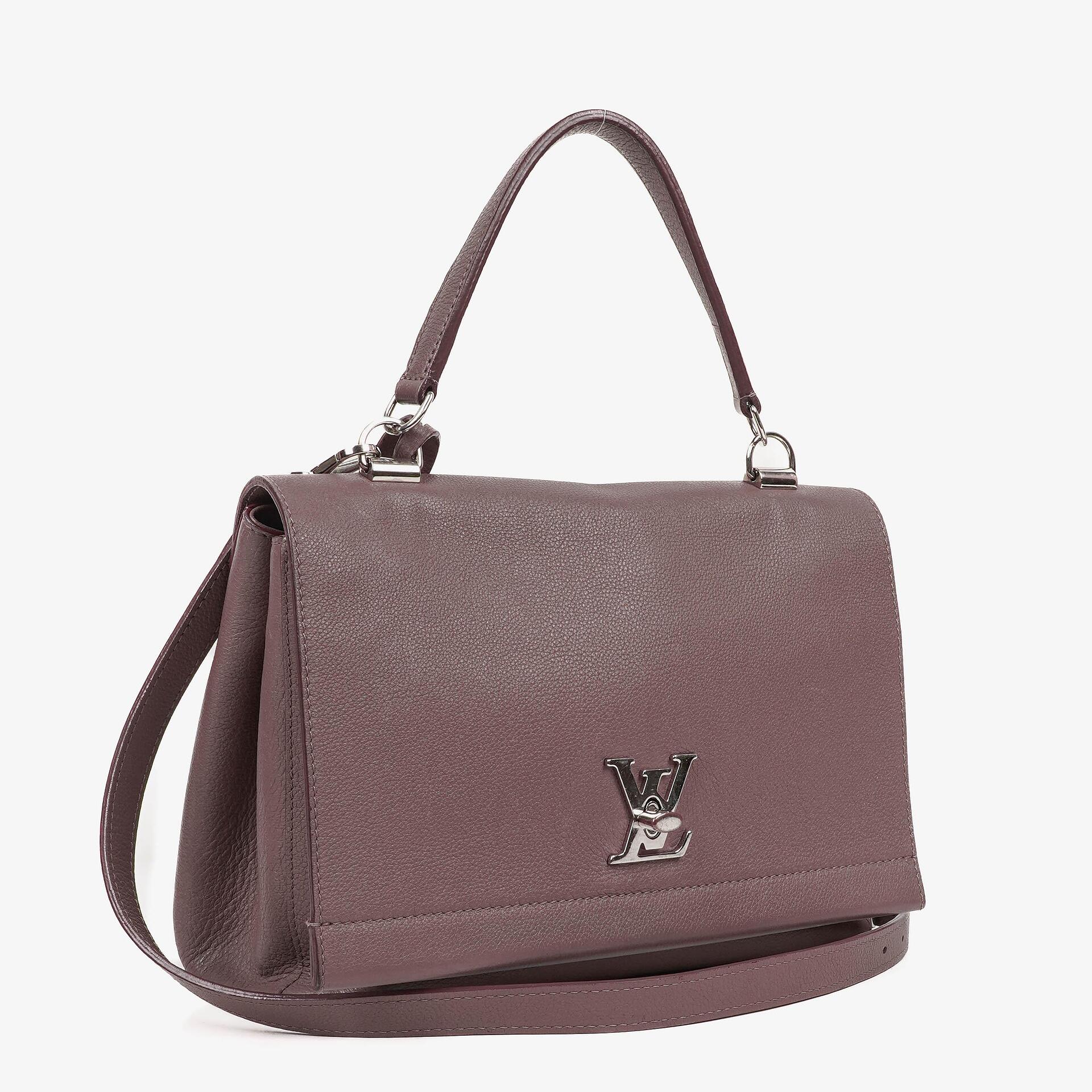 Louis Vuitton Lockme II Taupe Glace Calfskin Bag