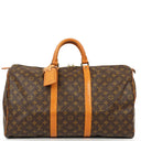 Louis Vuitton Malletier Keepall 50 Monogram Canvas Travel Bag