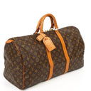 Louis Vuitton Malletier Keepall 50 Monogram Canvas Travel Bag