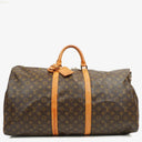 Louis Vuitton Malletier Keepall 60 Bandoulière Monogram Canvas Travel Bag