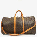 Louis Vuitton Malletier Keepall 60 Bandoulière Monogram Canvas Travel Bag