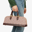 Louis Vuitton Mini Alma Long Handbag Monogram Cherry