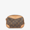 Louis Vuitton Mini Deauville Monogram Canvas Shoulder Bag