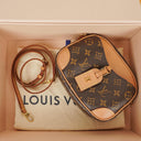 Louis Vuitton Mini Deauville Monogram Canvas Shoulder Bag